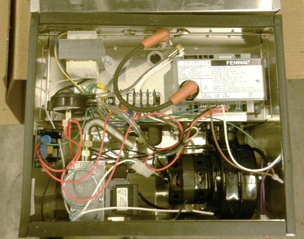 Burner Box Internal Components